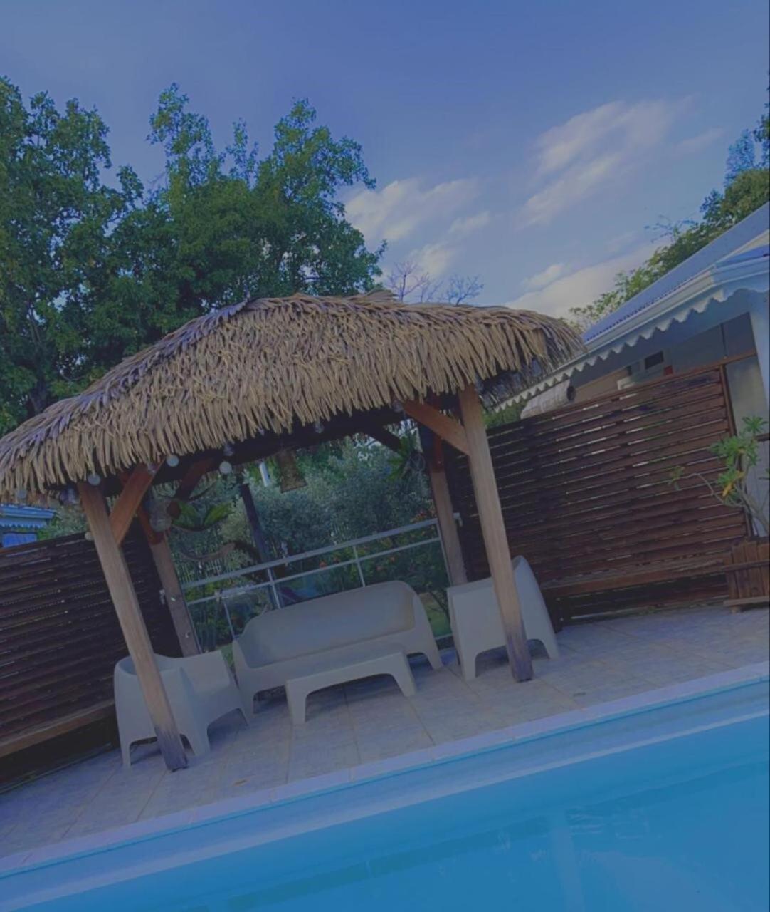 Vila Les Jardins Des Alizes Saint-Francois  Exteriér fotografie